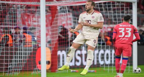 سوبر هاتريك كين.. بايرن ميونخ يقسو على دينامو زغرب بـ9 أهداف في دوري أبطال أوروبا